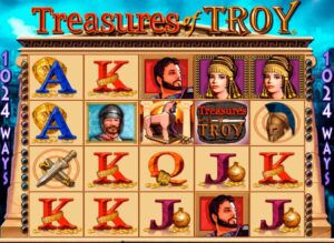 Slot machine Troy (Treasures of Troy)